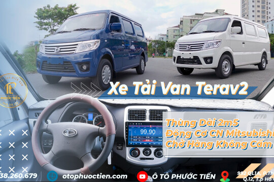Giới thiệu Và Đánh Giá xe tải VAN TERA V2 động Cơ Mitsubishi
